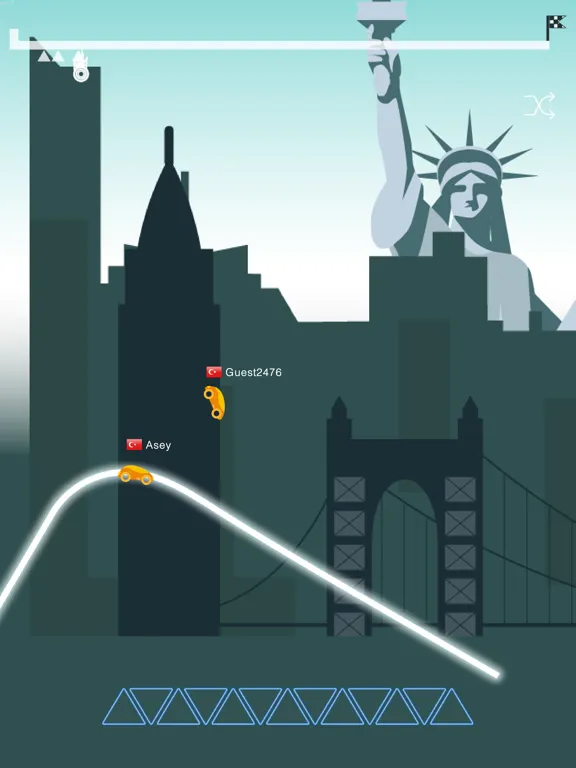 AutoRider.io : Online Car Race iPad  스크린샷