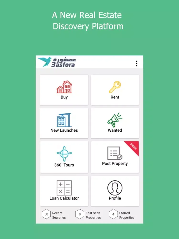 3asfora Discover Properties - Real Estate iPad 應用截圖