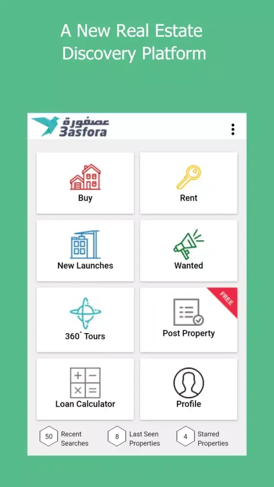 3asfora Discover Properties - Real Estate應用截圖