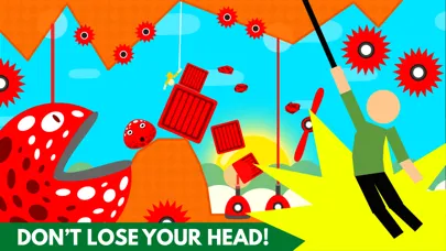 Ảnh chụp màn hình của Hanger World - Rope Swing Game