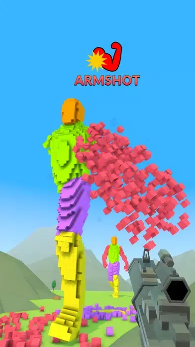 ภาพหน้าจอของ First Pixel Shooter