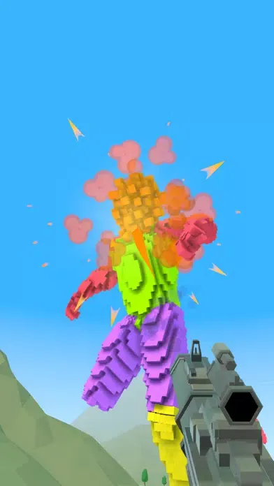 ภาพหน้าจอของ First Pixel Shooter