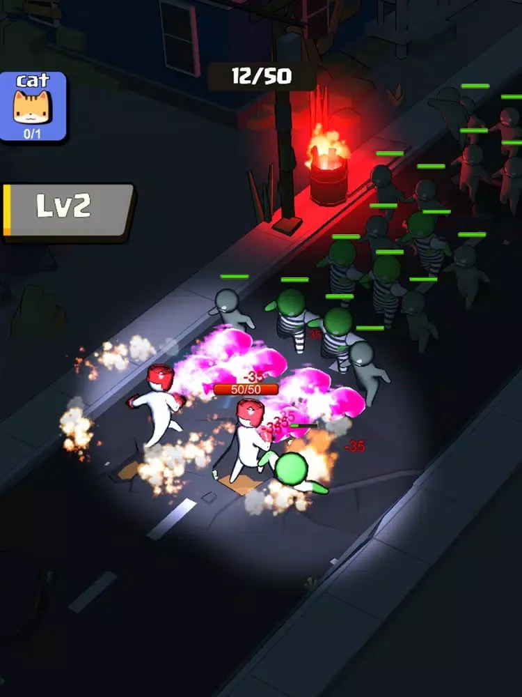 Capturas de tela do EVIL PUNCH iPad 
