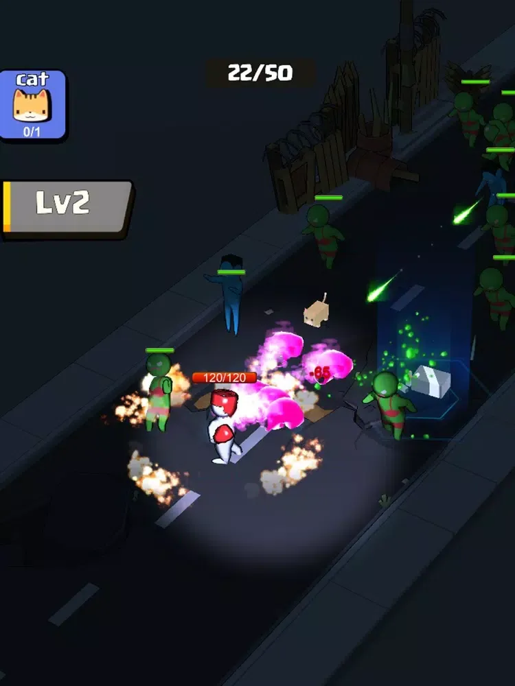 Capturas de tela do EVIL PUNCH iPad 