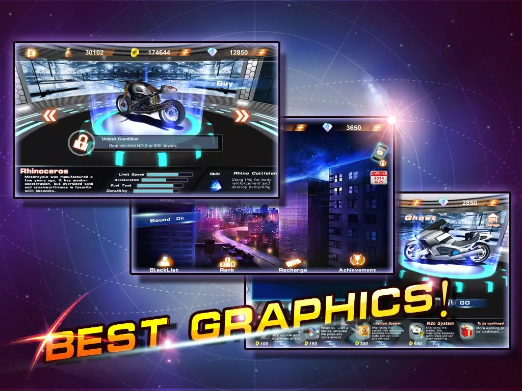 Tangkapan layar CrazyMoto ultimate reward iPad 