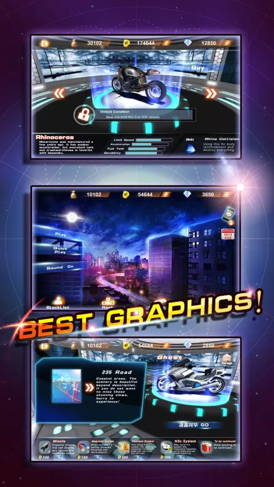 Tangkapan layar CrazyMoto ultimate reward