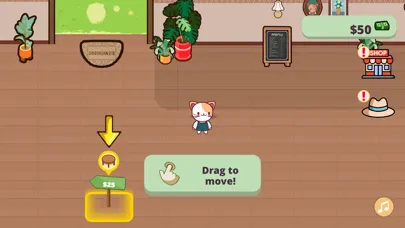 Capturas de tela do Cat Coffee Shop