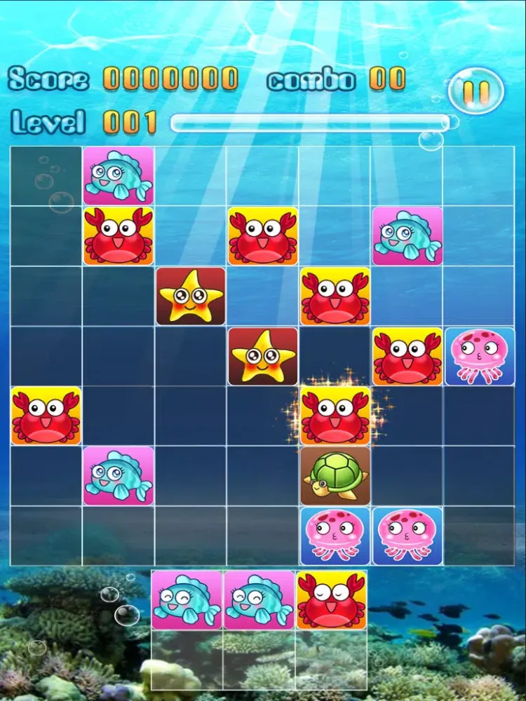 Seabed 7x7 iPad  Screenshots