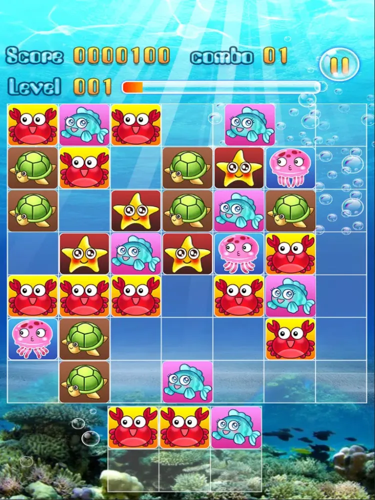 Seabed 7x7 iPad  Screenshots