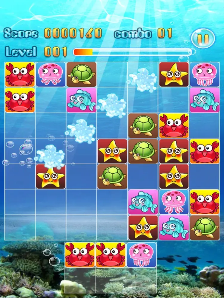 Seabed 7x7 iPad  Screenshots