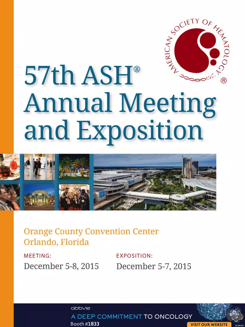 2015 ASH Annual Meeting & Expo iPad 应用截图