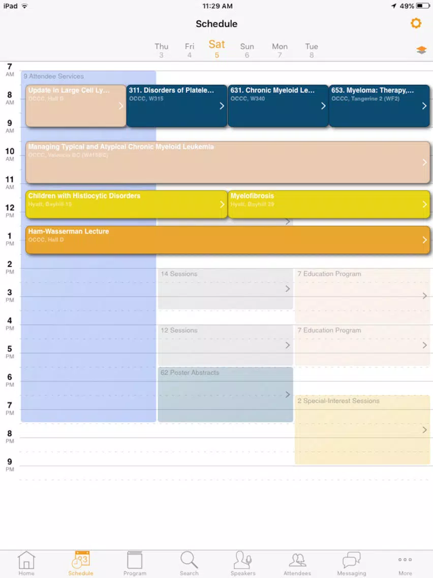 2015 ASH Annual Meeting & Expo iPad 应用截图