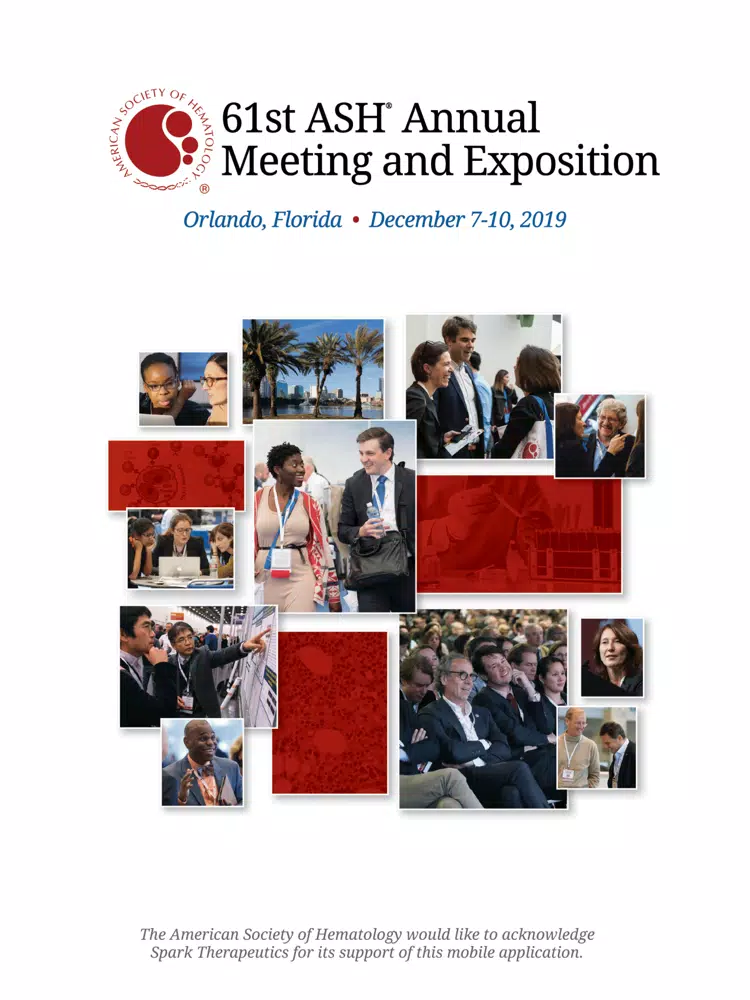 2019 ASH Annual Meeting & Expo iPad  スクリーンショット