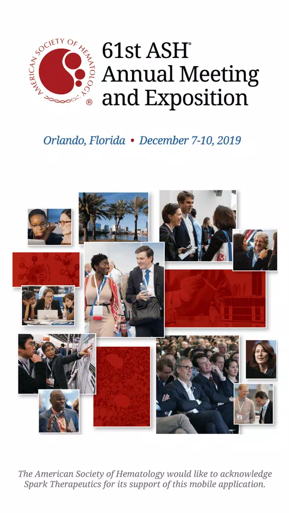 2019 ASH Annual Meeting & Expo スクリーンショット