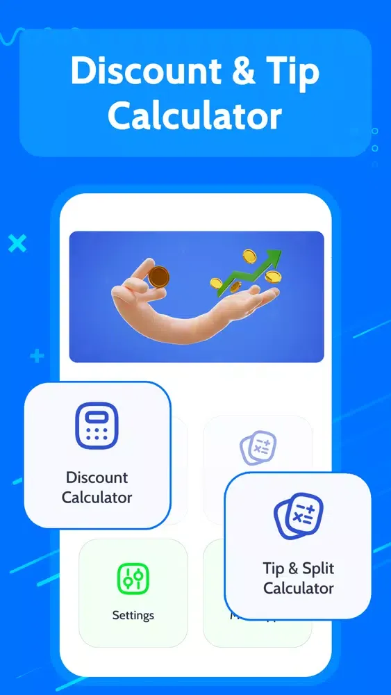 Capturas de tela do Bill Calculator Split,Discount