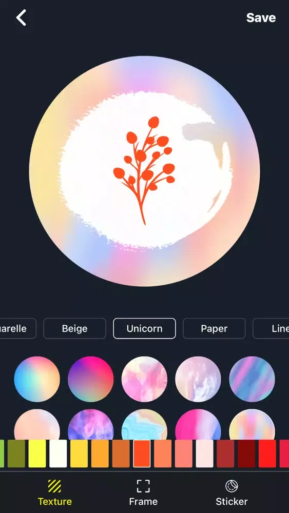 Tangkapan skrin Insta Highlight Cover, Profile