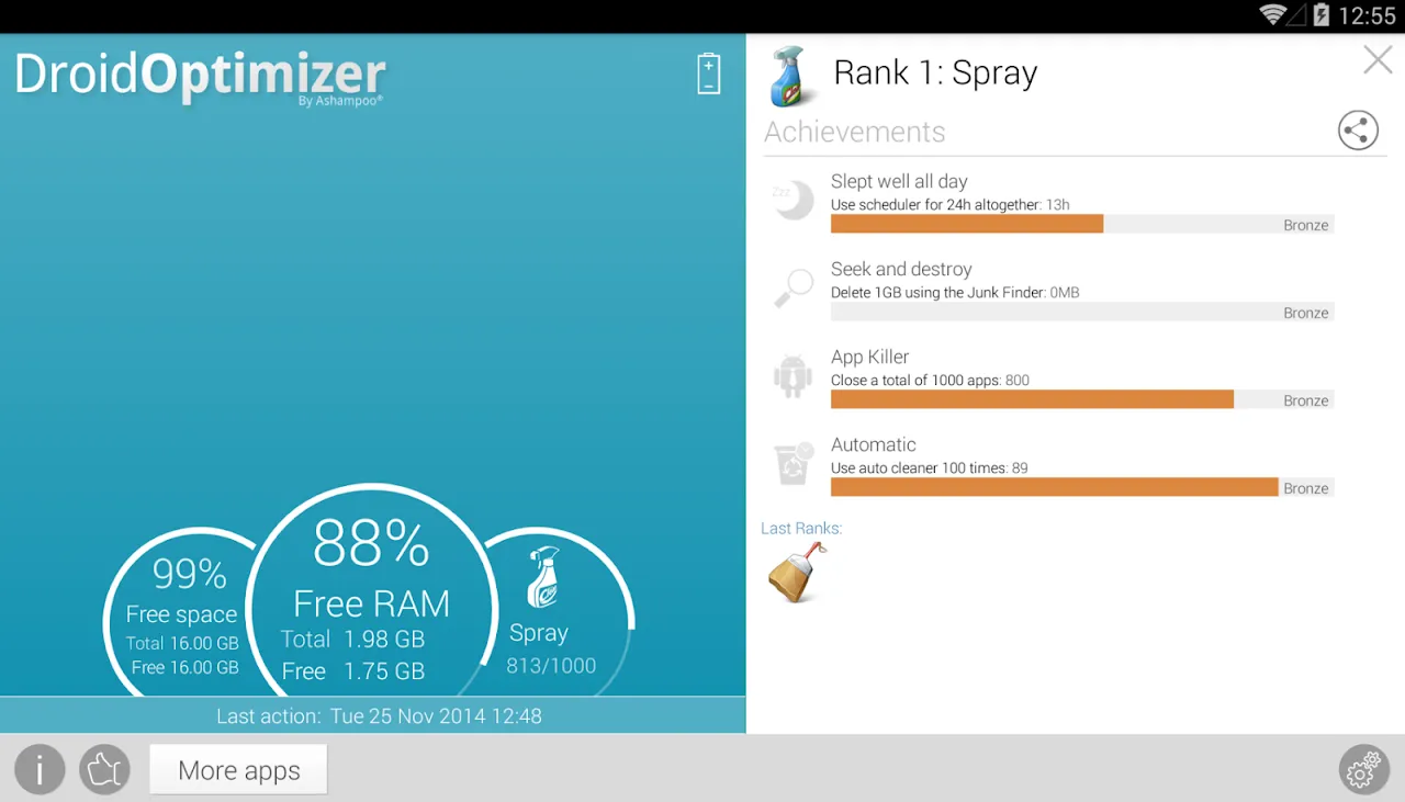 Droid Optimizer Screenshots