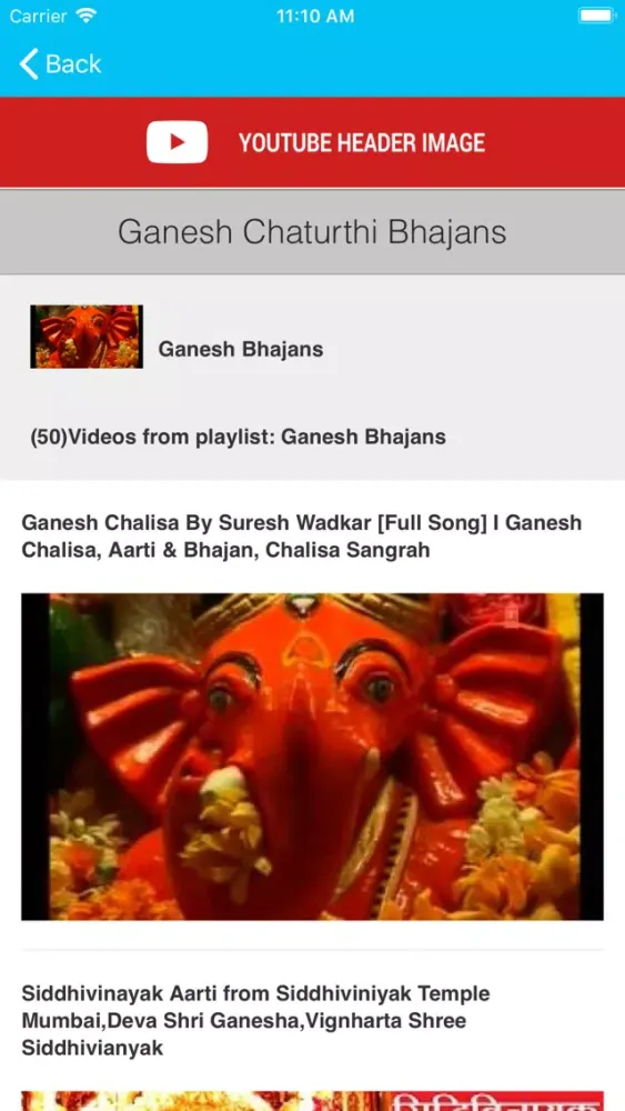 Ganesh Chaturthi Greeting Card Screenshots