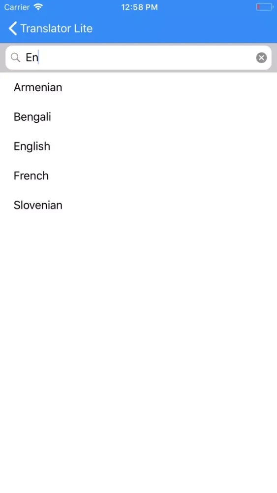 Translator Lite स्क्रीनशॉट