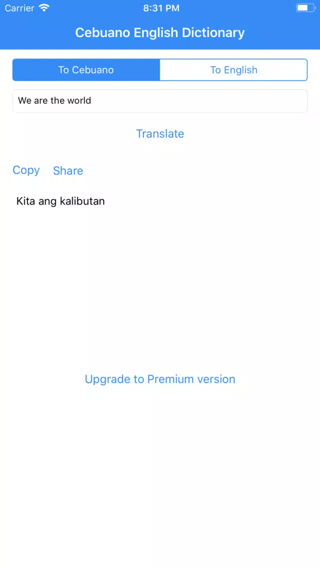 Cebuano English Dictionary Ekran Görüntüleri
