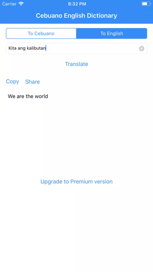Cebuano English Dictionary Ekran Görüntüleri