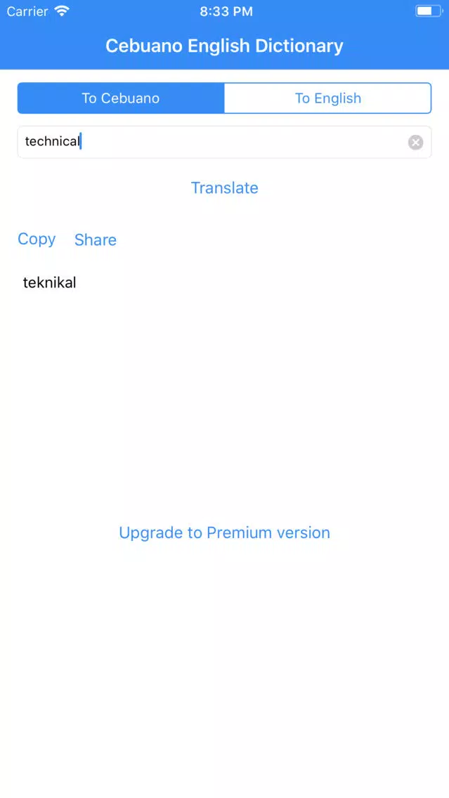 Cebuano English Dictionary Ekran Görüntüleri