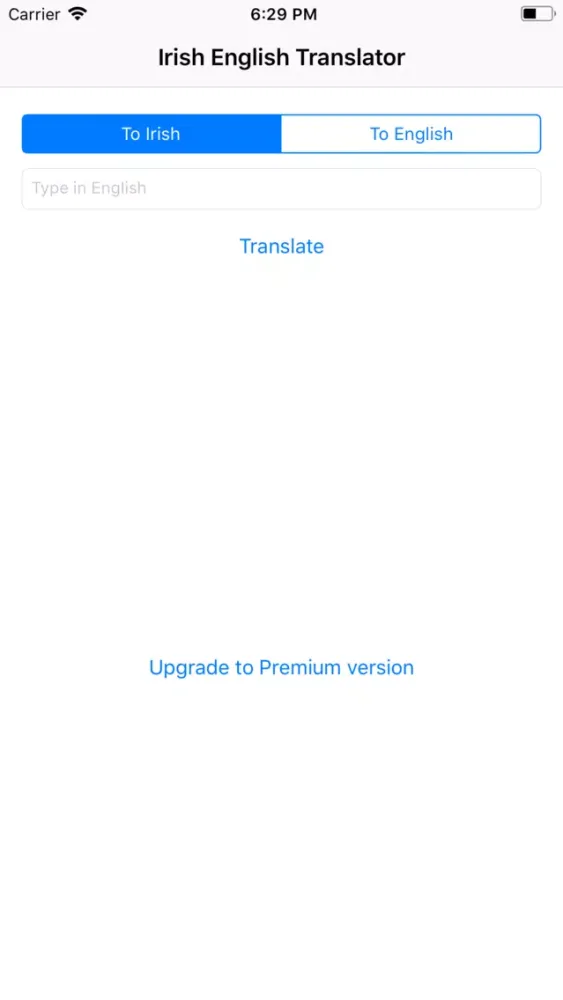 Irish English Translator應用截圖
