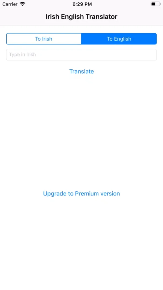 Irish English Translator應用截圖