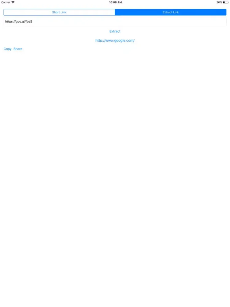 Link Shortener Pro iPad  स्क्रीनशॉट