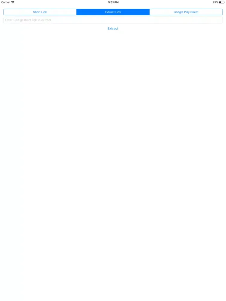 Link Shorter iPad  Screenshots