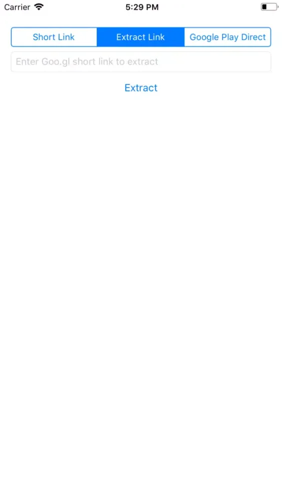 Link Shorter Screenshots