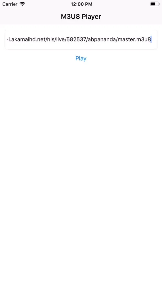 M3U8 Player Screenshots