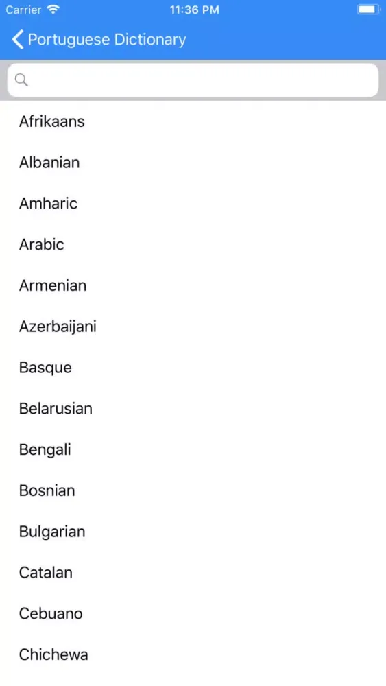 Portuguese Dictionary Pro Screenshots