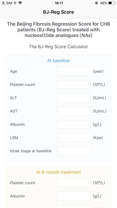 Tangkapan skrin BJ-Reg Score