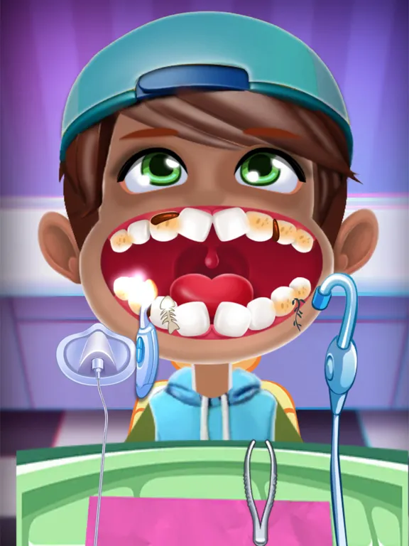 Captures d'écran de Little Dentist - Fun games iPad 