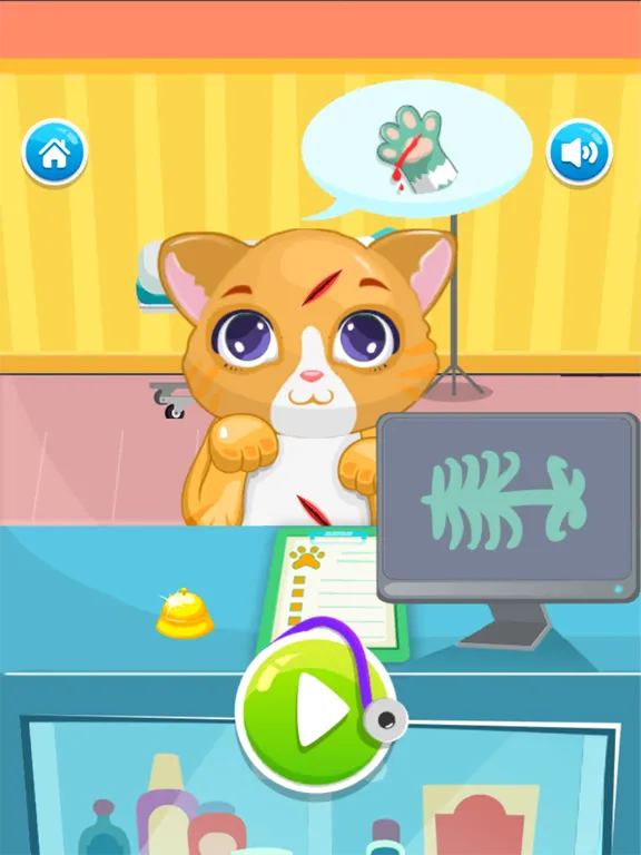 Captures d'écran de Little Dentist - Fun games iPad 