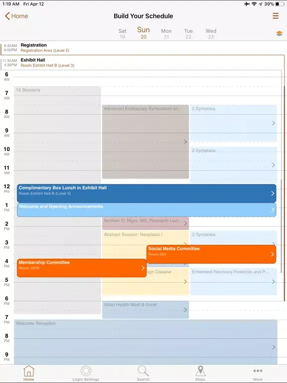 ASHG 2022 Annual Meeting iPad  スクリーンショット