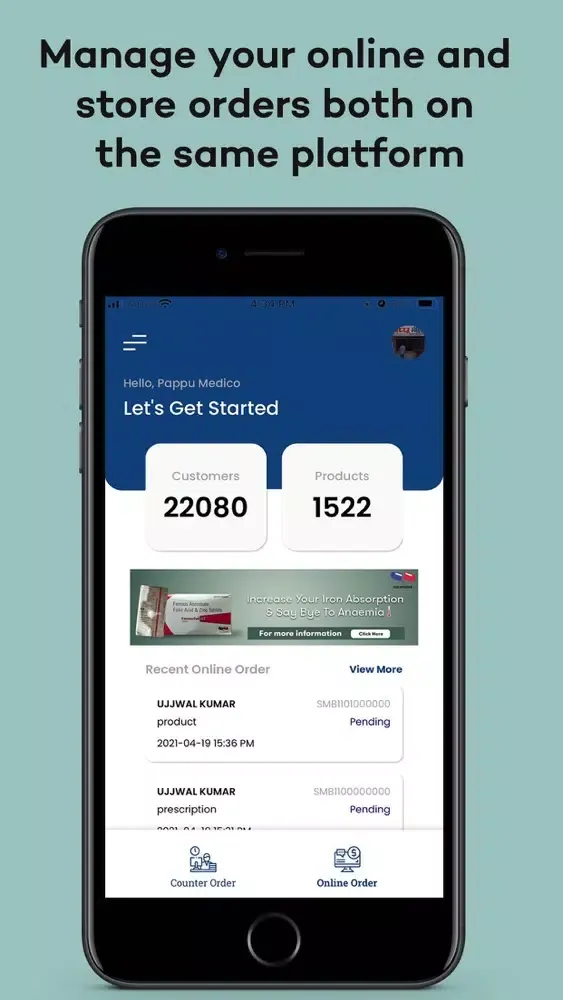 Zrzuty ekranu SiashMed - Pharmacy Partners