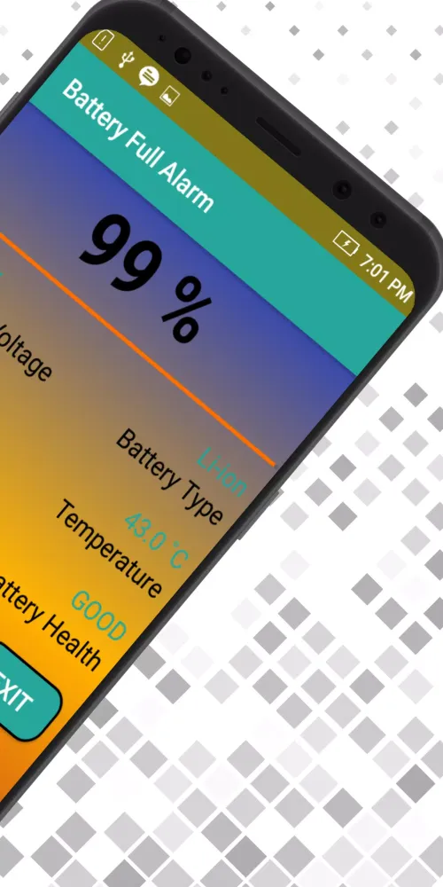 Battery Full Alarm Screenshots