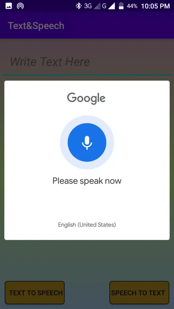 Text&Speech应用截图
