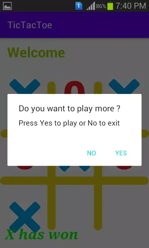 TicTacToe Screenshots