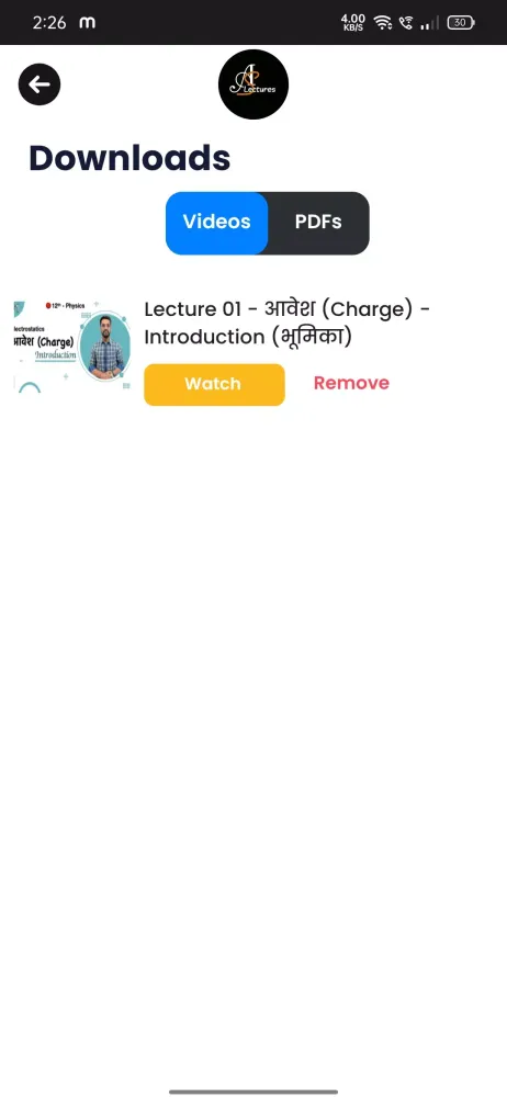 Ashish Singh Lectures Pro Screenshots