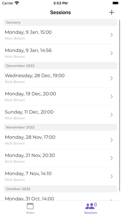 Tangkapan skrin Emotions: diary & tracker