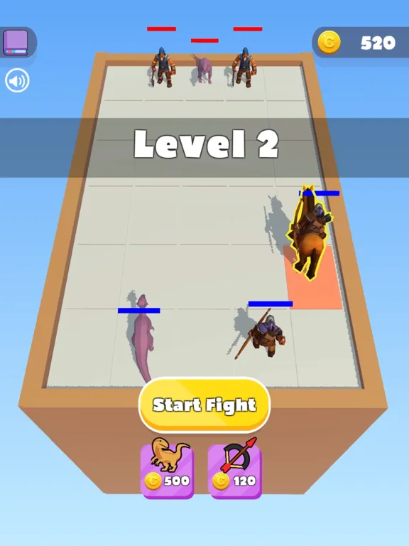 Merge Dino Fighters iPad  स्क्रीनशॉट