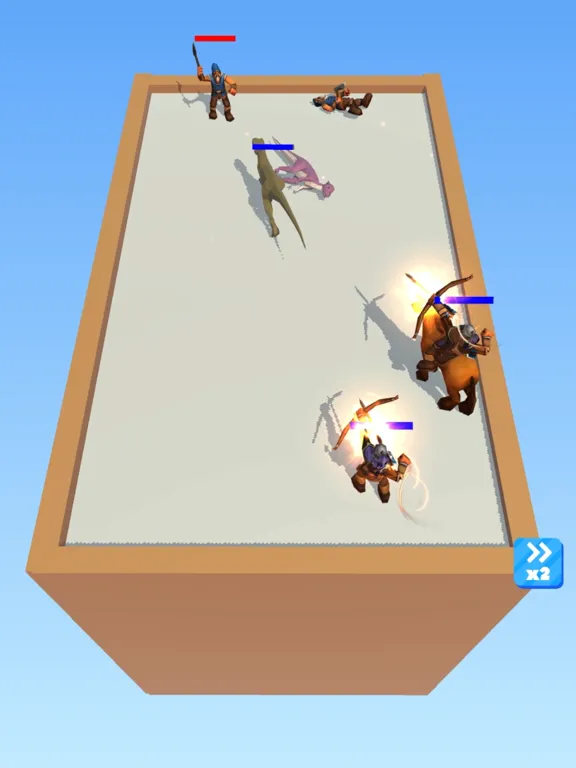 Merge Dino Fighters iPad  स्क्रीनशॉट