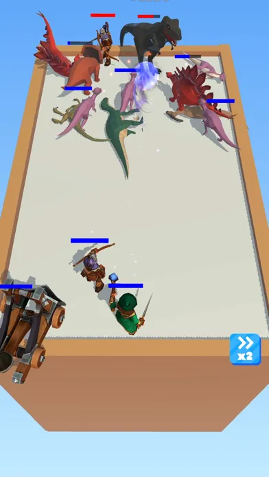 Merge Dino Fighters स्क्रीनशॉट
