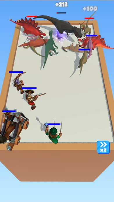 Merge Dino Fighters स्क्रीनशॉट