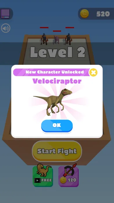 Merge Dino Fighters स्क्रीनशॉट