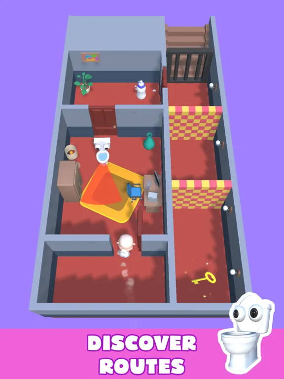 Capturas de tela do Toilet Monster: Baby Escape iPad 