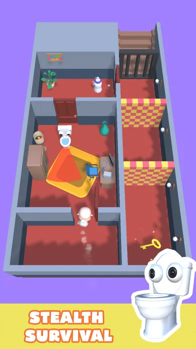 Capturas de tela do Toilet Monster: Baby Escape